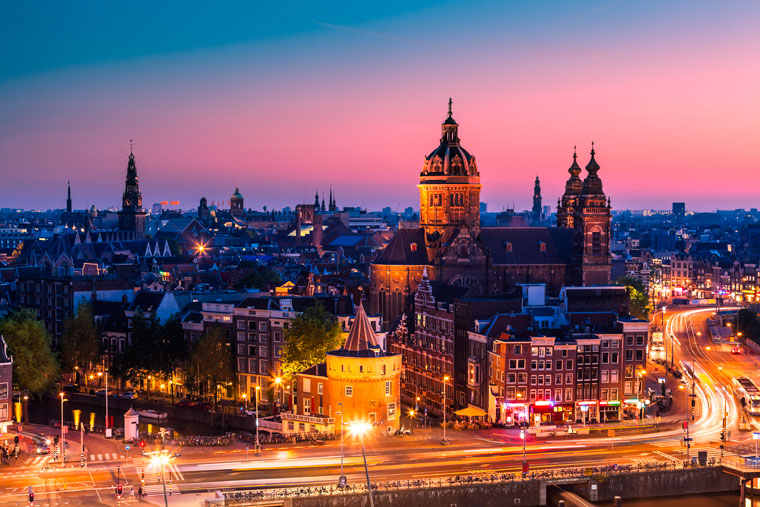 amsterdam-noche-visitar-amsterdam-clickviaja