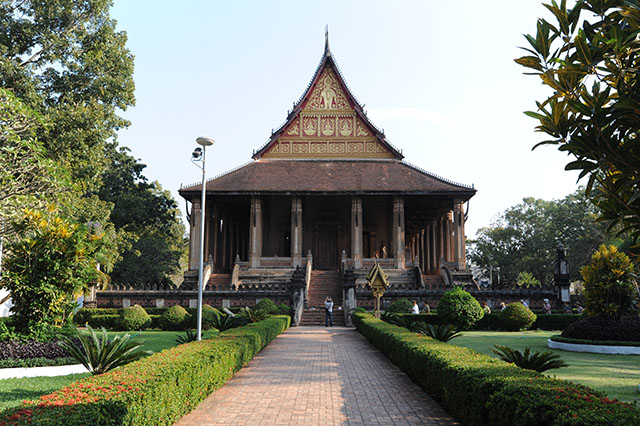 Templo-Haw-Pha Kaeo-viajar-a-Laos