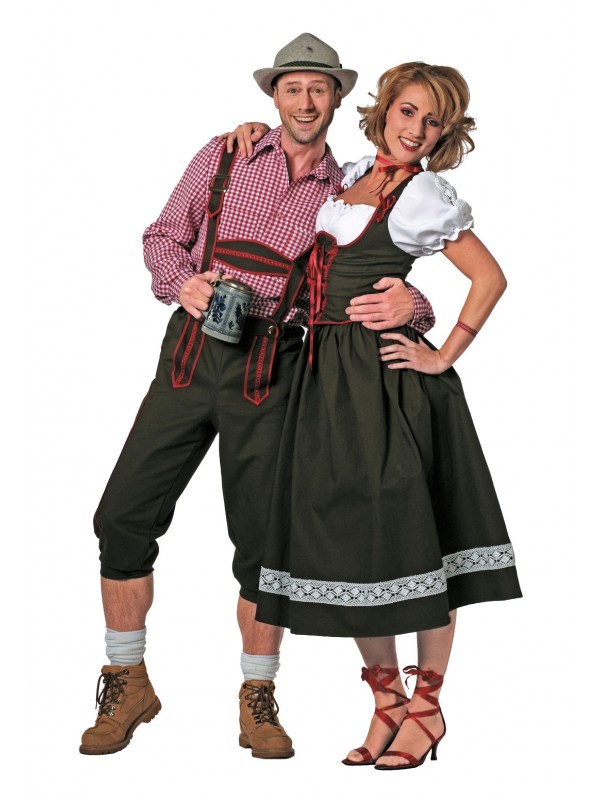 dirndl y lederhosen