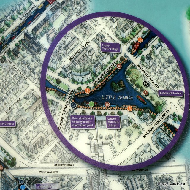 mapa little venice