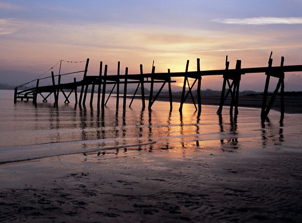 playa puntal atardecer más bonito de españa clickviaja