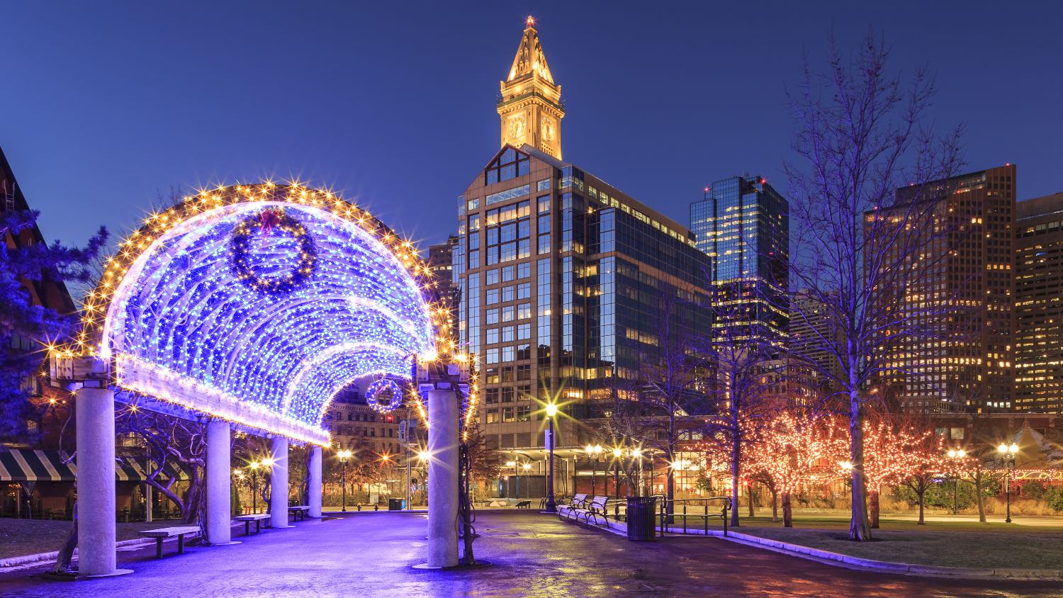 El sueño de vivir una Navidad en Boston Los imanes de mi nevera